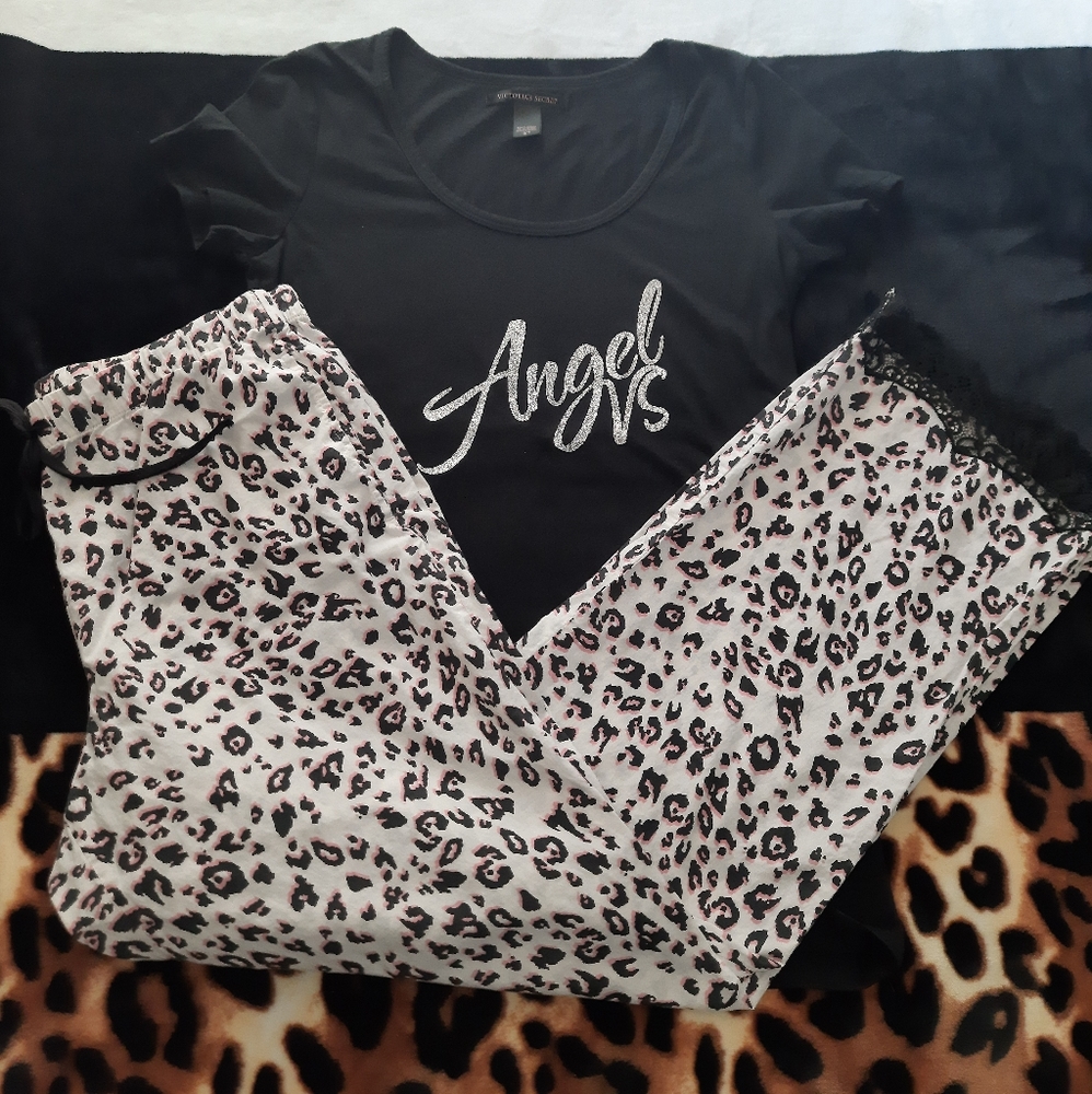 Victoria Secret Leopard Print Pjs
